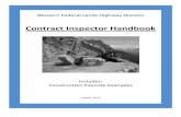 Contract Inspector Handbook - Transportation