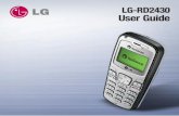 LG-RD2430 User Guide