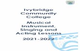 Ivybridge Community College Musical Instrument, Singing ...