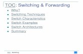 TOC: Switching & Forwarding