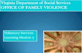 Virginia Department of Social Services OFFICE OF FAMILY ...