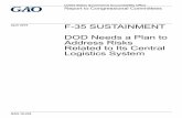 GAO-16-439, F-35 Sustainment: DOD Needs a Plan to Address ...