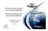 9th US Annual Analyst and Investor Meeting Embraer …
