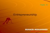 Entrepreneurship studies – Chapter 1