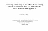 Assessing complexity of the interactions among ...