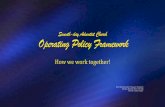 Seventh-day Adventist Church Operating Policy Framework