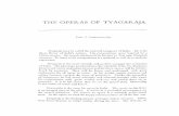 THE OPE,RAS OF TYAGARAJA