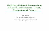 Building-Related Research at Herrick Laboratories: Past ...