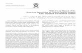 1998 Annual Report of the American Association of Poison ...