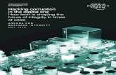 Anti-corruption Hacking corruption in the digital era: How ...
