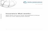 Insurance that works - World Bank