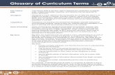 Glossary of Curriculum Terms - WordPress.com
