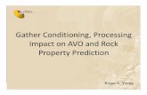 Gather Conditioning, Processing Impact on AVO and Rock ...