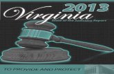 State of the Judiciary Report - Virginia 2013