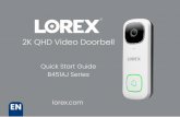 2K QHD Video Doorbell - Lorex