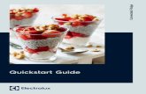 Quickstart Guide - Electrolux