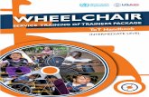 WheelchairService Training OF Train