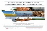 Sustainable Aviation Fuel Opportunities for Washington
