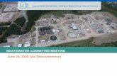 WASTEWATER COMMITTEE MEETING June 24, 2020 (Via ...