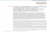 Power and pitfalls of computational methods for inferring ...