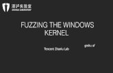 FUZZING THE WINDOWS KERNEL
