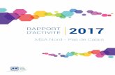 Rapport d’activité 2017 - nord-pasdecalais.msa.fr