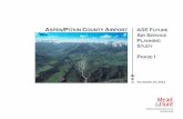 ASPEN/PITKIN COUNTY AIRPORT F A S P S PHASE I
