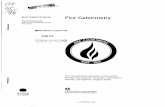 DOT/FAAlCT-95/46 Fire Calorimetry