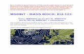 MS0INT - BASS ROCK, EU-123