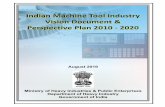 Indian Machine tool Industry: Vision & Perspective Plan 2010