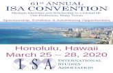 61st ANNUAL ISA CONVENTION - ISA: The International ...