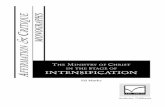 The Ministry of Christ in the Stage of Intensification