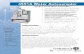 4551A Purge-and-Trap Water Autosampler