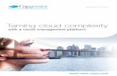 Taming cloud complexity - Capgemini
