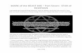 MARK of the BEAST 666 Part Seven: STAR of REMPHAN