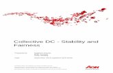 Collective DC - Stability and Fairness - Aon