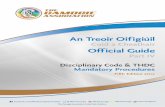 Part 4 Mandatory Procedures for THDC Disciplinary Code