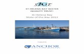 St Helena Bay State of the Bay 2012 - Anchor Environmental