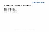 DCP-T425W DCP-T420W Online User's Guide DCP-T225 DCP …