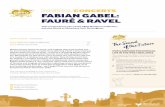 DIGITAL CONCERTS FABIAN GABEL: FAURÉ & RAVEL