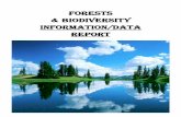 Forests & Biodiversity Information/Data Report