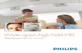 Wide open, high field MR - Philips