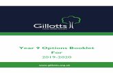 Year 9 Options Booklet For - Gillotts School