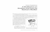 Koppelman A Meditation on Mothers and Sons Nathan's Mother