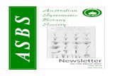 Australian Systematic Botany Society Newsletter 130 (March ...