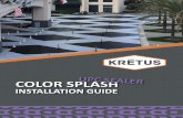 kretus.com Installation Guide: Color Splash UPC Sealer ...