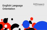 English Language Orientation - UTS College