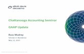 Chattanooga Accounting Seminar GAAP Update