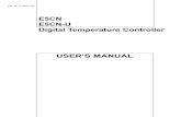 E5CN E5CN-U Digital Temperature Controller USER’S MANUAL