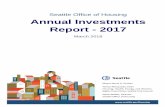 Seattle Office of Housing Annual Investments Report - 2017